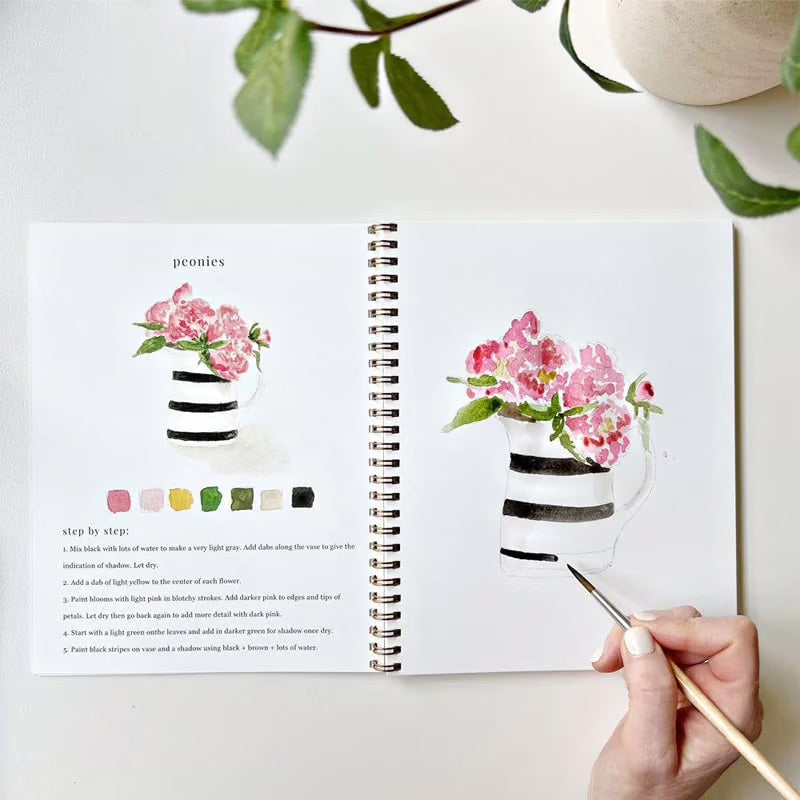 Aquarellia™ Watercolor Workbooks – Ontdek de rust van schilderen 🎨