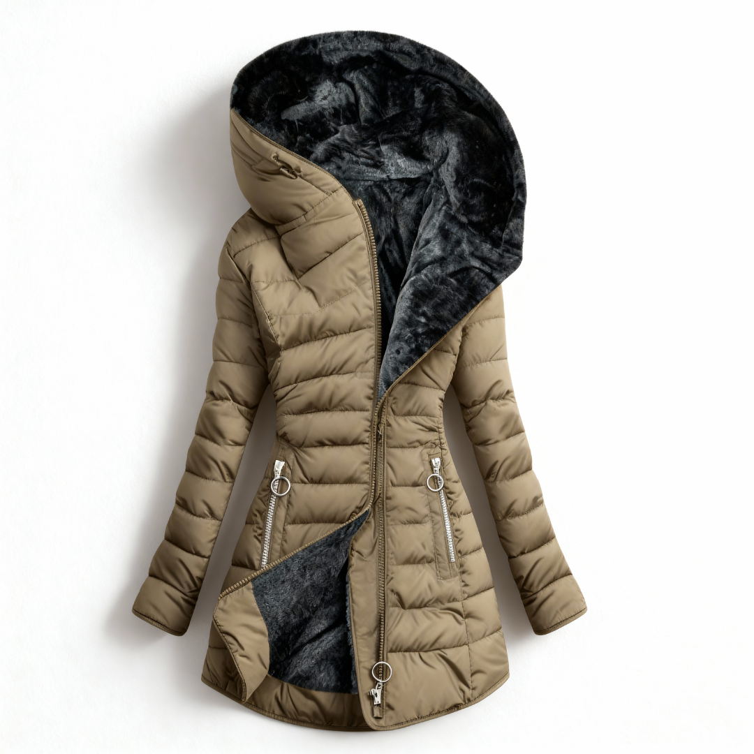 Aurellia Shield Coat™ – Warmte, comfort en stijl in één tijdloze jas