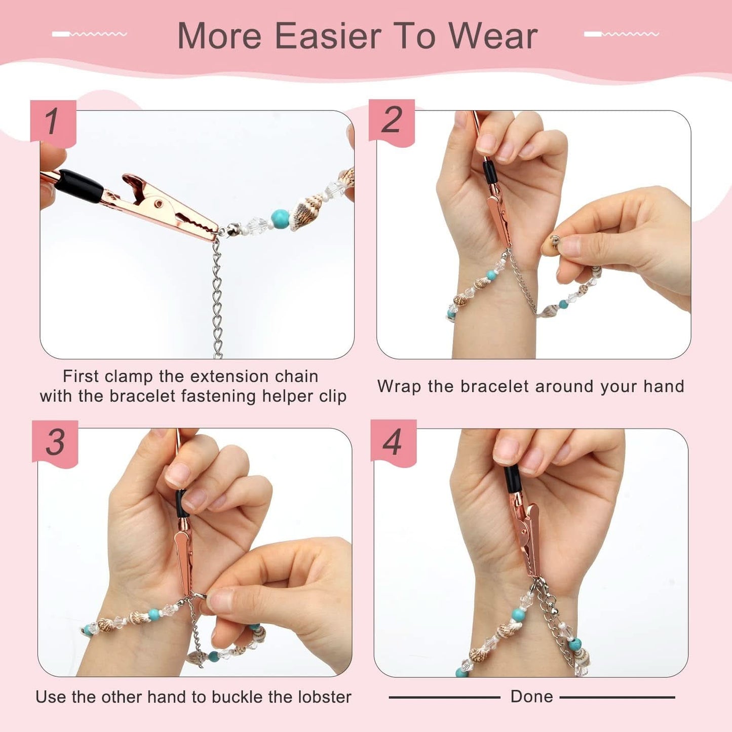 ClaspEase™ - Sieradensluiting Tool – Zelfstandig Armbanden & Kettingen Sluiten | 1+2 GRATIS