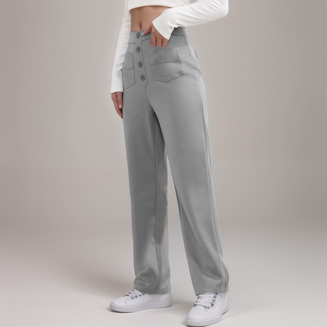 NovaFlex | Elastische broek met hoge taille