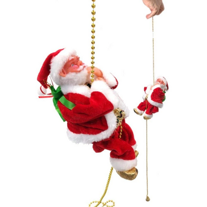 JolliClimb™ Santa Rope Decor – Breng kerstmagie tot leven in huis!