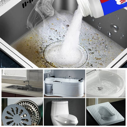 ClearFlow™ – Krachtige Ontstopper voor Gootstenen en Toiletten | 1+1 Gratis
