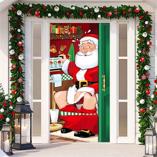 JollyDoor™ – Feestelijke Kerst Deurdecoratie
