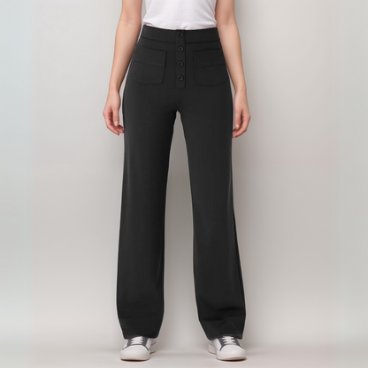 NovaFlex | Elastische broek met hoge taille