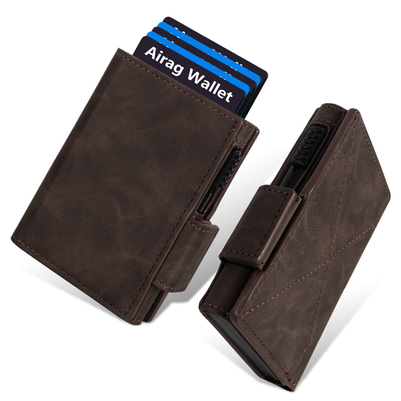 Cardivio TrackSafe™ – Slimme Minimalistische Herenportemonnee
