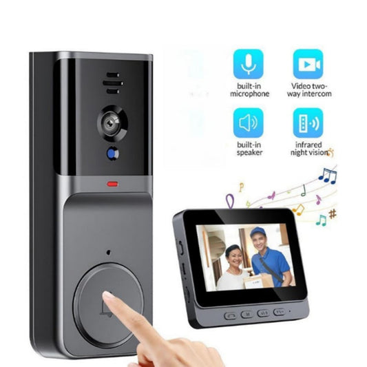 VisiBellia™ - Draadloze videodeurbel – Helder beeld & intelligente communicatie