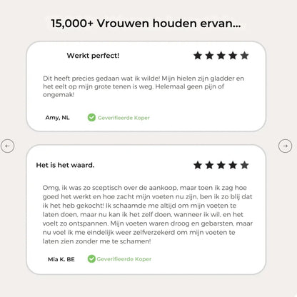 SoleSilk™ Elektrische Voetverzorger