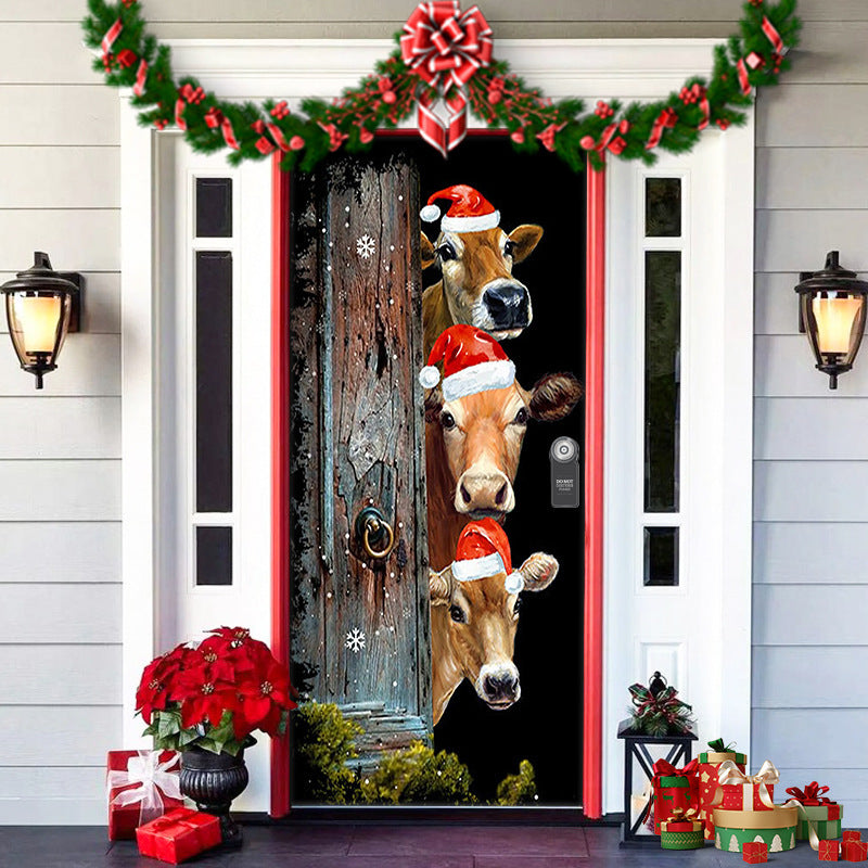 JollyDoor™ – Feestelijke Kerst Deurdecoratie