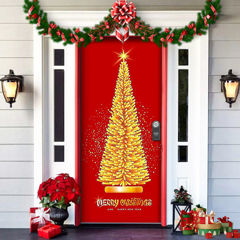 JollyDoor™ – Feestelijke Kerst Deurdecoratie