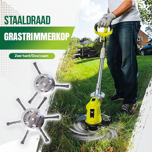 ToughTrim™ Staalborstel Onkruidkop