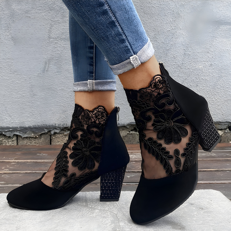 VeloriaStep™ | Elegante hakken met comfortgerichte ondersteuning