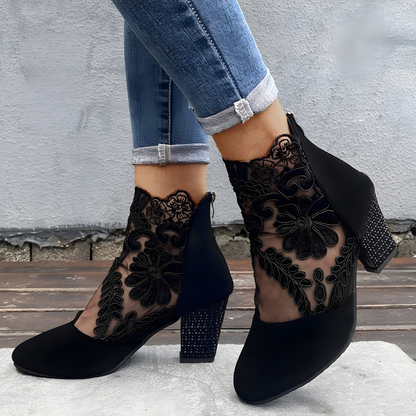 VeloriaStep™ | Elegante hakken met comfortgerichte ondersteuning