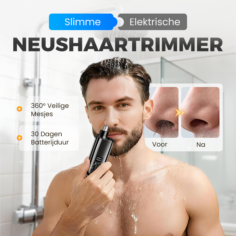 Clipto™ Slimme Elektrische Neushaartrimmer
