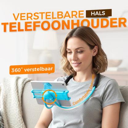 FlexiRest™ – Verstelbare Telefoonhouder voor om de Nek