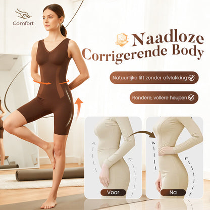 SilvoriaFit™ One-Piece Comfort Shaper – Naadloze ondersteuning voor dagelijks gemak