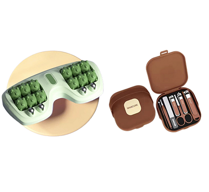 SoleZen™ Duo Foot Roller – Ontspanning binnen handbereik