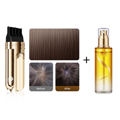 Grivello™  - 2-in-1 Haarverfkam voor Grijs Haar | 1+1 GRATIS