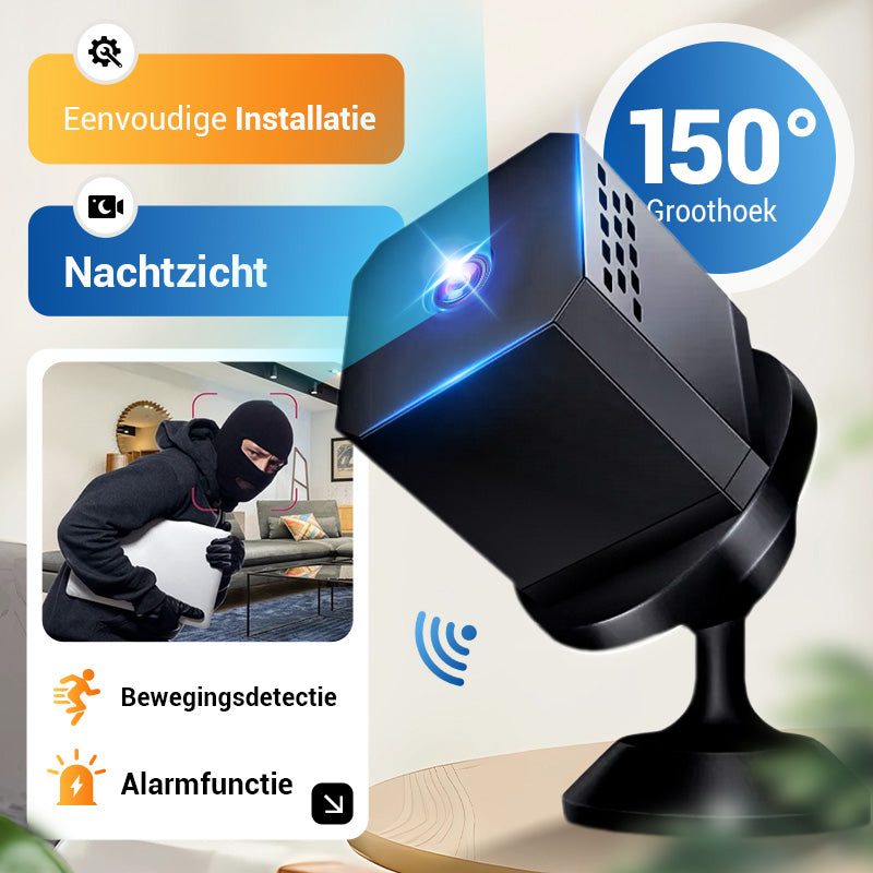 Guardian: De Mini Camera voor 24/7 HD-Beveiliging