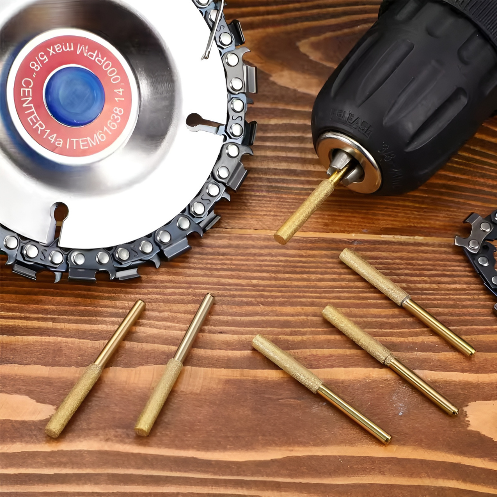 SharpEZ™ – Snel en Eenvoudig Je Kettingzaagketting Slijpen