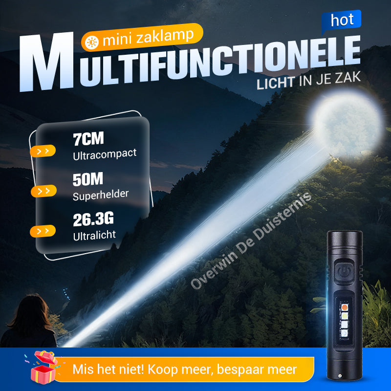 LumoGrip™ Mini Light – Krachtig Licht, Altijd Bij de Hand 🔦