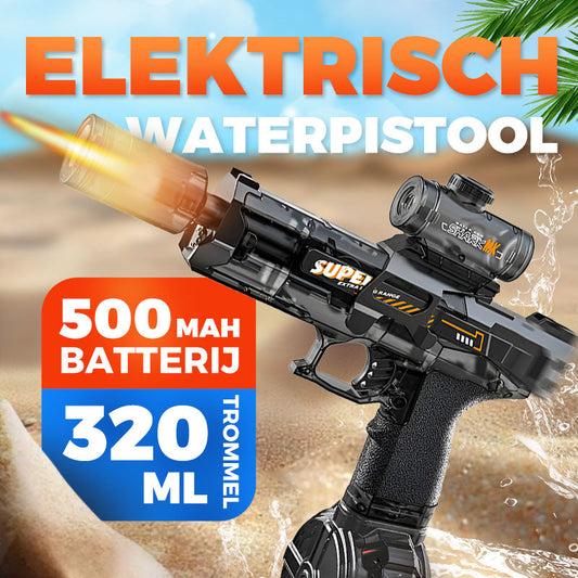 HydroVolt™ – Oplaadbare Elektrische Watershooter met Vlamlicht-effect