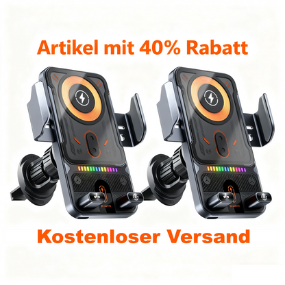 Auronex™ SmartDrive 2-in-1 Autohouder met Draadloze Oplader