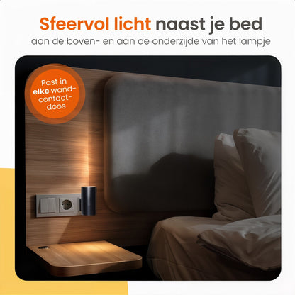 LumoEase™ – Slimme Nachtlamp met Stijlvolle Dimbare Verlichting