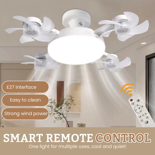 AeroGlow™ – Ventilatorlamp met Opvouwbare Bladen