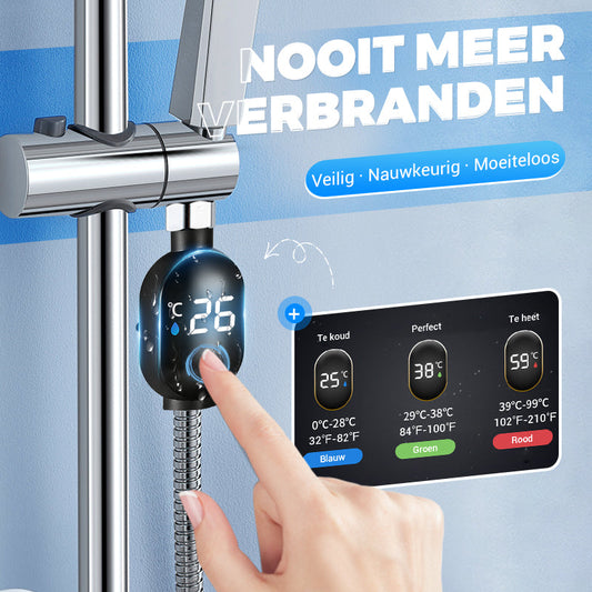 HydroTemp™ – Altijd de perfecte douchetemperatuur 🌡️🚿