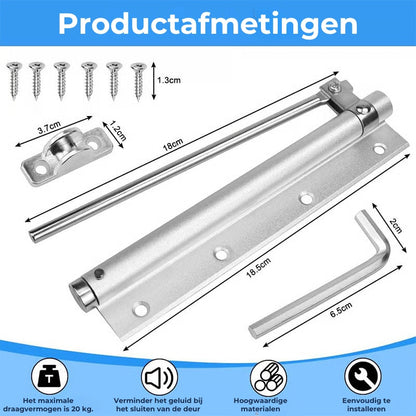 AutoClosePro™ Hinge – De slimme scharnier die jouw deur het werk laat doen