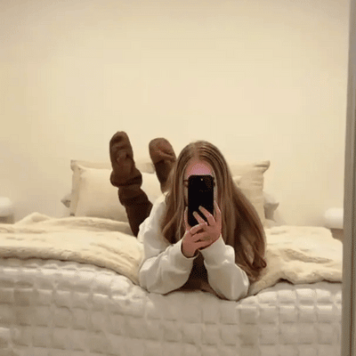 Wintera™ Ganzendons Kniekousen – Warmte met een vleugje kerstmagie 🎄