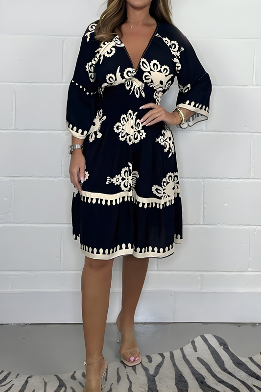LinaSol™ | Boho Chic Zomerjurk