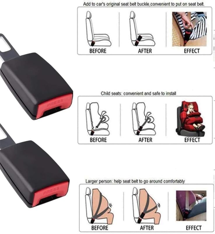 SafeEase™ Gordelverlengclip - 1+1 GRATIS