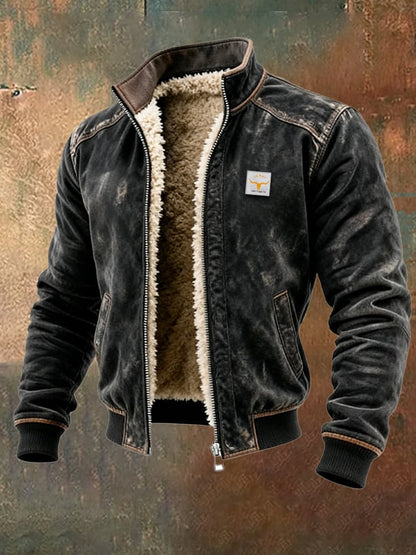 FROVAN™ | Thermische Jas met Leerlook