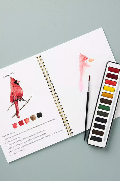 Aquarellia™ Watercolor Workbooks – Ontdek de rust van schilderen 🎨