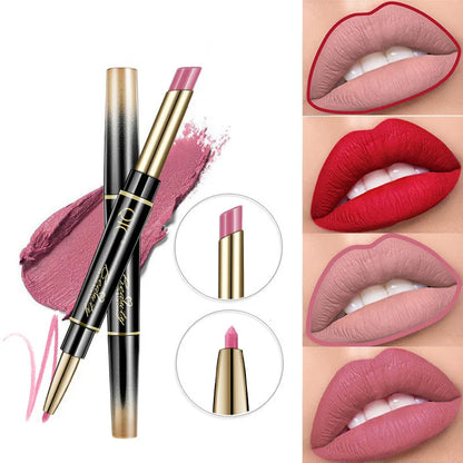 LipDuo™ | 2-in-1 lip liner en lippenstift | 2+3 GRATIS