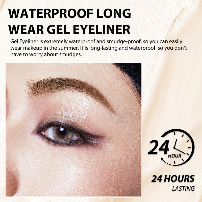 LéviaLuxe™ Long-Wear Gel Eyeliner Pen | 1+1 GRATIS