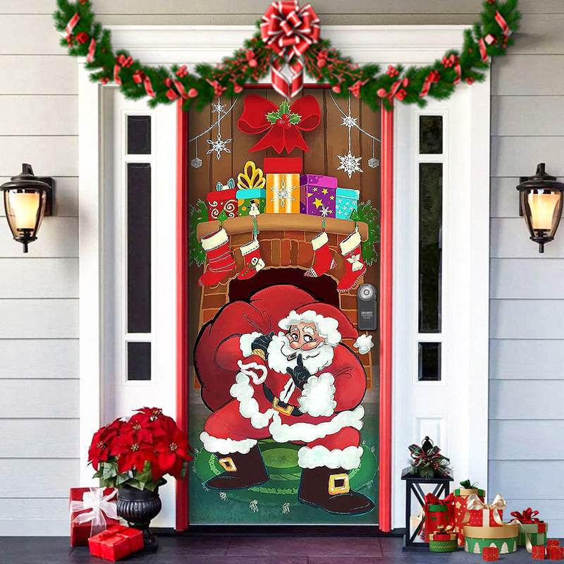 JollyDoor™ – Feestelijke Kerst Deurdecoratie
