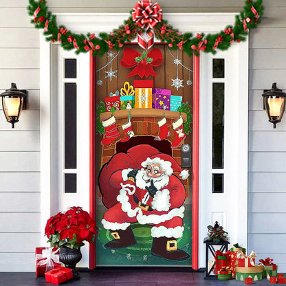 JollyDoor™ – Feestelijke Kerst Deurdecoratie