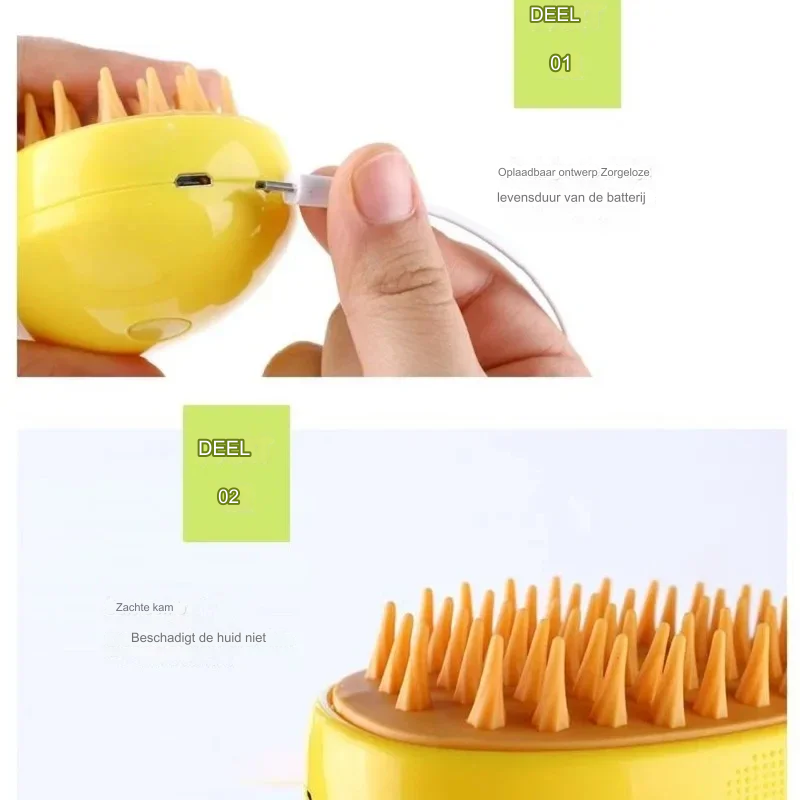 SteamyBrush™ - 3 in 1 stomende borstel | 1+1 GRATIS!