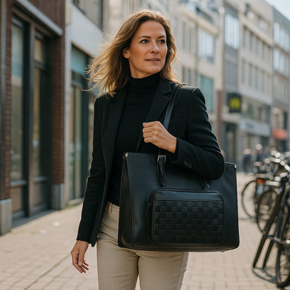 Workea™ – De elegante 2-in-1 Laptop & Lunch Tas