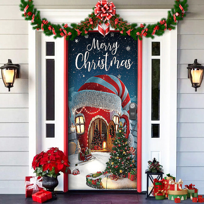 JollyDoor™ – Feestelijke Kerst Deurdecoratie