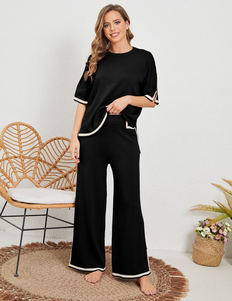 Classy Elastic Knit Lounge 2 Delige Set