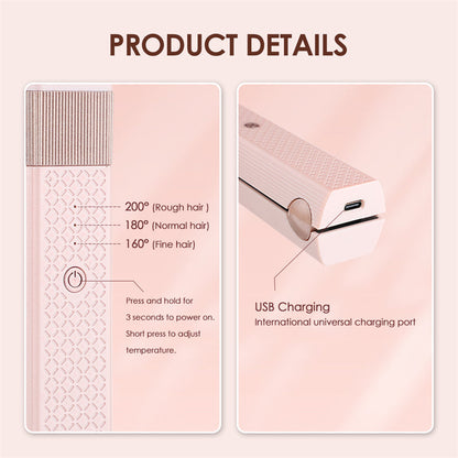 GlamEase™ Draadloze Mini Stijltang