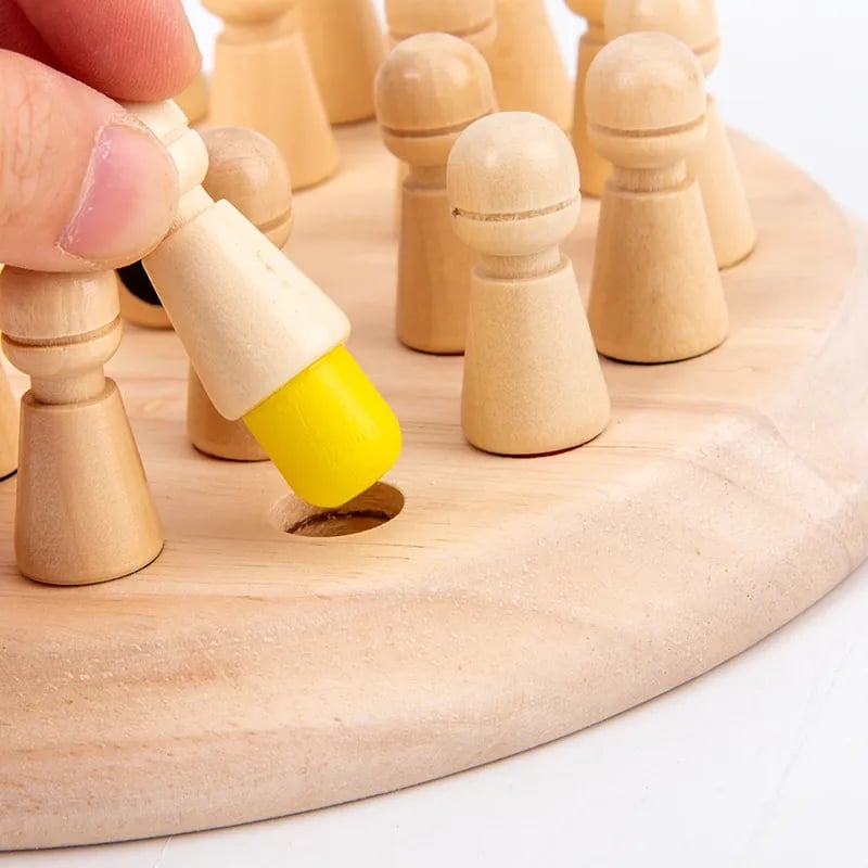 MindWood™ Houten Geheugenspel – Leren, Spelen en Ontdekken