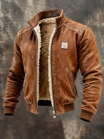 FROVAN™ | Thermische Jas met Leerlook
