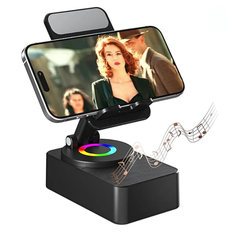 Voltune™ 3-in-1 SpeakerStand – Jouw slimme reisgenoot
