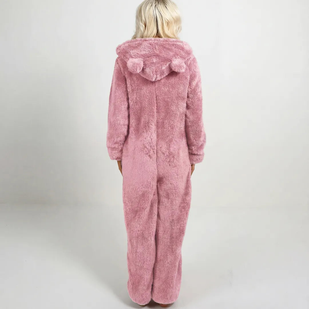 Cozynoa™ Teddy Hoodie Suit – Ultiem Comfort voor Koude Dagen