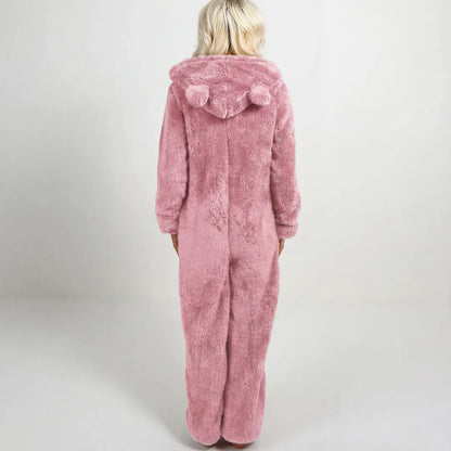 Cozynoa™ Teddy Hoodie Suit – Ultiem Comfort voor Koude Dagen
