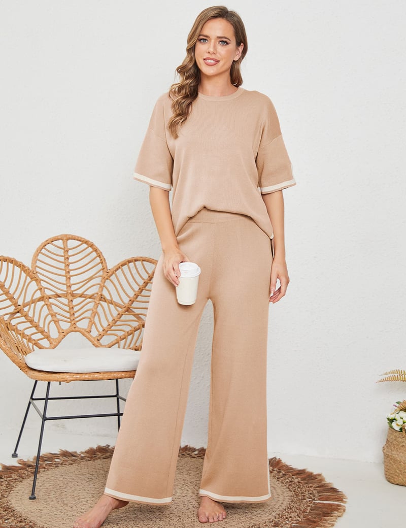 Classy Elastic Knit Lounge 2 Delige Set